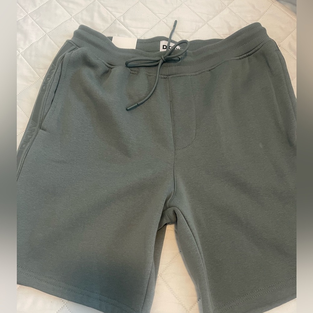 DKNY Men's Green Shorts